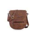 Leabags Seoul Citybag aus echtem Büffel-Leder im Vintage Look - LEABAGS