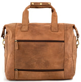 Leabags Santa Cruz Reisetasche aus echtem Büffel-Leder im Vintage Look - LEABAGS