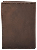 LEABAGS Indianapolis Geldbeutel aus echtem Büffel-Leder im Vintage Look - LEABAGS