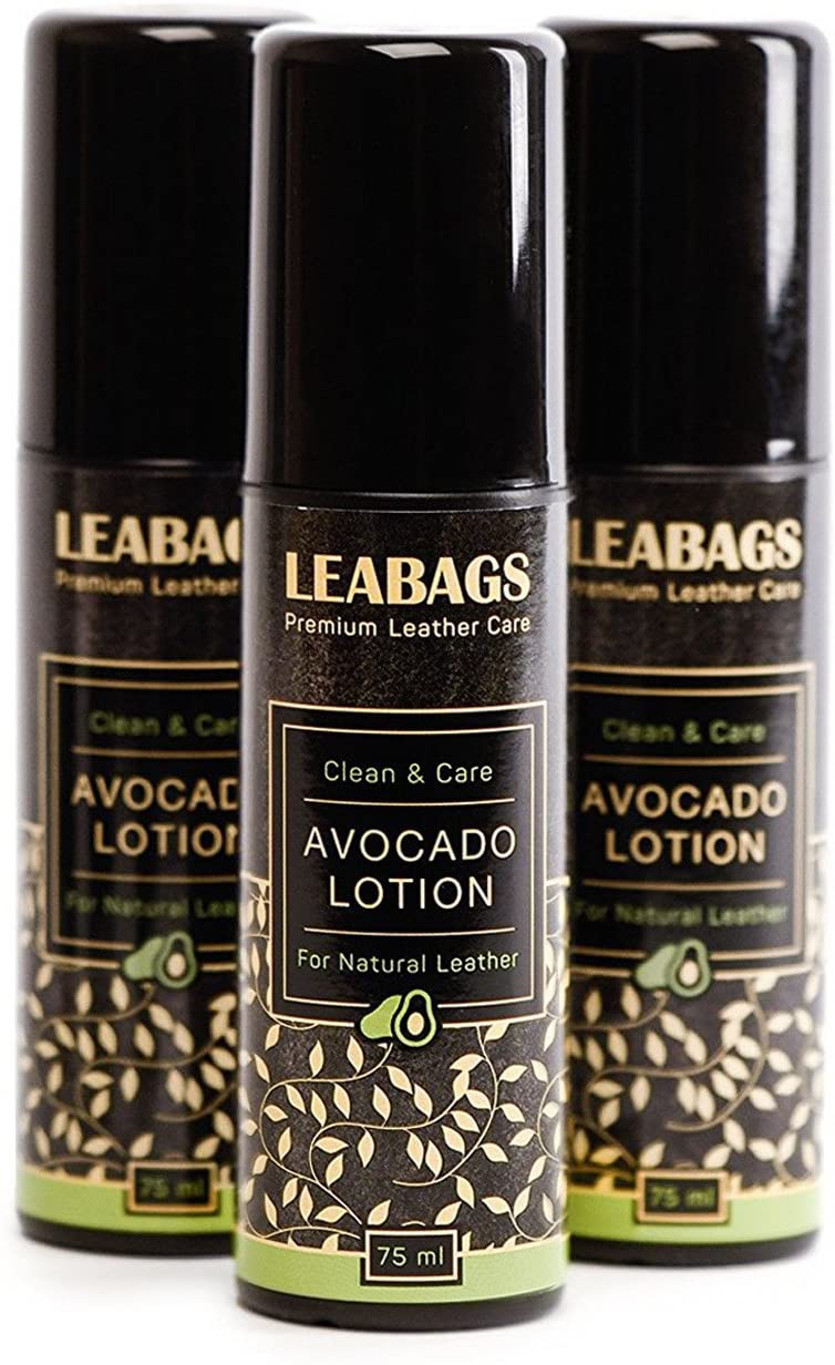 Leabags Avocado Lotion Premium Lederpflege zur Pflege Imprägnierung Reinigung - LEABAGS