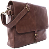 Leabags Glendale Umhängetasche aus echtem Büffel-Leder im Vintage Look - LEABAGS