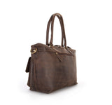 Leabags San Diego Shopper aus echtem Büffel-Leder im Vintage Look