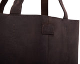 Leabags Honolulu Shopper aus echtem Büffel-Leder im Vintage Look