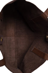 Leabags Honolulu Shopper aus echtem Büffel-Leder im Vintage Look