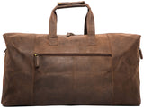 Leabags Sydney Reisetasche aus echtem Büffel-Leder im Vintage Look - LEABAGS