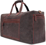 Leabags Sydney Reisetasche aus echtem Büffel-Leder im Vintage Look - LEABAGS