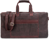 Leabags Sydney Reisetasche aus echtem Büffel-Leder im Vintage Look - LEABAGS