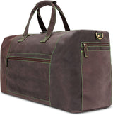 Leabags Sydney Reisetasche aus echtem Büffel-Leder im Vintage Look - LEABAGS