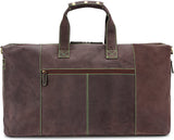Leabags Sydney Reisetasche aus echtem Büffel-Leder im Vintage Look - LEABAGS