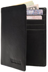 Leabags Dalmatia Geldbeutel aus echtem Büffel-Leder im Vintage Look