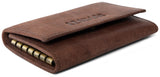 Leabags Portland Schlüssel-Etui aus echtem Büffel-Leder im Vintage Look - LEABAGS