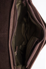 Leabags Formosa Schultertasche aus echtem Büffel-Leder im Vintage Look - LEABAGS