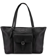 Leabags Verona Shopper aus echtem Büffel-Leder im Vintage Look - LEABAGS