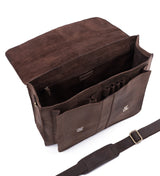 Leabags Scottdale Aktentasche 15 Zoll Laptoptasche aus echtem Leder im Vintage Look - LEABAGS