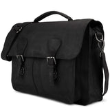 Leabags Scottdale Aktentasche 15 Zoll Laptoptasche aus echtem Leder im Vintage Look - LEABAGS