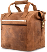 Leabags Santa Cruz Reisetasche aus echtem Büffel-Leder im Vintage Look - LEABAGS