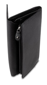 Leabags Cleveland Geldbeutel aus echtem Büffel-Leder im Vintage Look - LEABAGS