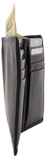 Leabags Dalmatia Geldbeutel aus echtem Büffel-Leder im Vintage Look