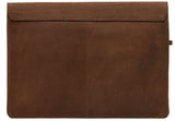 Leabags Mississippi Laptopsleeve aus echtem Büffel-Leder im Vintage Look - LEABAGS