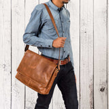 Leabags Oxford Laptoptasche 15 Zoll - LEABAGS