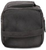 Leabags Palm Beach Kulturbeutel aus echtem Büffel-Leder im Vintage Look - LEABAGS