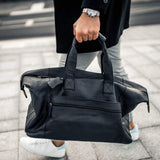 Leabags Sydney Reisetasche aus echtem Büffel-Leder im Vintage Look - LEABAGS