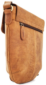 Leabags Seoul Citybag aus echtem Büffel-Leder im Vintage Look - LEABAGS