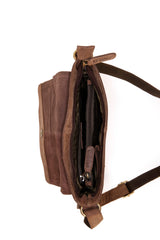 Leabags Seoul Citybag aus echtem Büffel-Leder im Vintage Look - LEABAGS