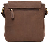 Leabags Washington Umhängetasche aus echtem Büffel-Leder im Vintage Look - LEABAGS