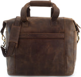 Leabags Santa Cruz Reisetasche aus echtem Büffel-Leder im Vintage Look - LEABAGS