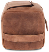 Leabags Palm Beach Kulturbeutel aus echtem Büffel-Leder im Vintage Look - LEABAGS