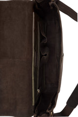 Leabags Glendale Umhängetasche aus echtem Büffel-Leder im Vintage Look - LEABAGS