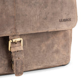Leabags Glendale Umhängetasche aus echtem Büffel-Leder im Vintage Look - LEABAGS