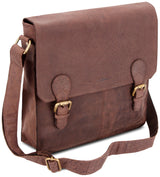 Leabags Toronto Umhängetasche aus echtem Büffel-Leder im Vintage Look