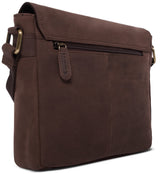 Leabags Formosa Schultertasche aus echtem Büffel-Leder im Vintage Look - LEABAGS