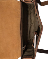 Leabags London Leder-Umhängetasche I Laptoptasche bis 13 Zoll - LEABAGS