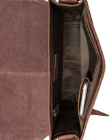 Leabags London Leder-Umhängetasche I Laptoptasche bis 13 Zoll - LEABAGS