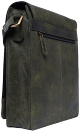 Leabags London Leder-Umhängetasche I Laptoptasche bis 13 Zoll - LEABAGS