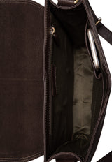 Leabags London Leder-Umhängetasche I Laptoptasche bis 13 Zoll - LEABAGS