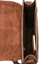 Leabags London Leder-Umhängetasche I Laptoptasche bis 13 Zoll - LEABAGS