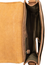 Leabags London Leder-Umhängetasche I Laptoptasche bis 13 Zoll - LEABAGS