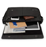 Leabags Gent Umhängetasche aus echtem Büffel-Leder im Vintage Look - LEABAGS