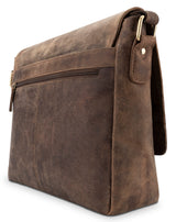 Leabags Gent Umhängetasche aus echtem Büffel-Leder im Vintage Look - LEABAGS