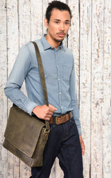 Leabags Oxford Laptoptasche 15 Zoll - LEABAGS