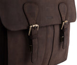 Leabags Scottdale Aktentasche 15 Zoll Laptoptasche aus echtem Leder im Vintage Look - LEABAGS