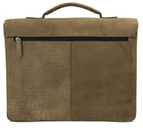 Leabags Scottdale Aktentasche 15 Zoll Laptoptasche aus echtem Leder im Vintage Look - LEABAGS