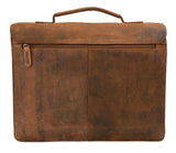 Leabags Scottdale Aktentasche 15 Zoll Laptoptasche aus echtem Leder im Vintage Look - LEABAGS