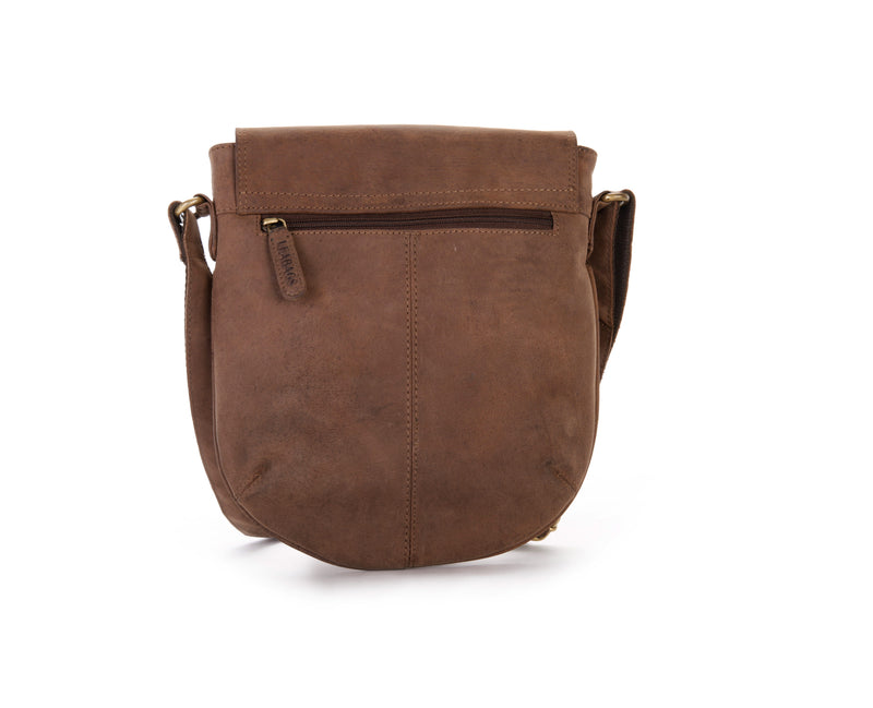 Leabags Seoul Citybag aus echtem Büffel-Leder im Vintage Look - LEABAGS