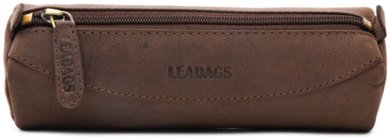 Leabags Fort Rock Mäppchen aus echtem Büffel-Leder im Vintage Look - LEABAGS