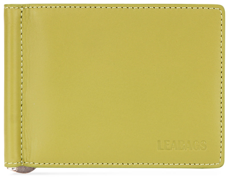 Leabags Scranton Geldbeutel aus echtem Büffel-Leder im Vintage Look - LEABAGS